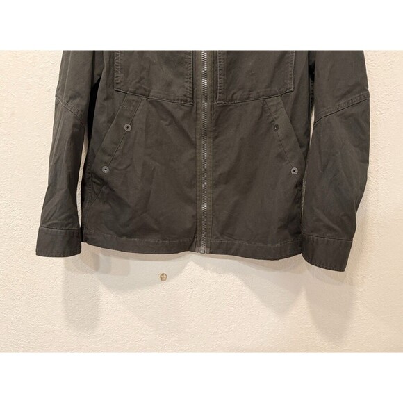 G-Star Vodan Army Jacket Charcoal Gray Men’s Size M Cargo Utility Canvas - Picture 3 of 11